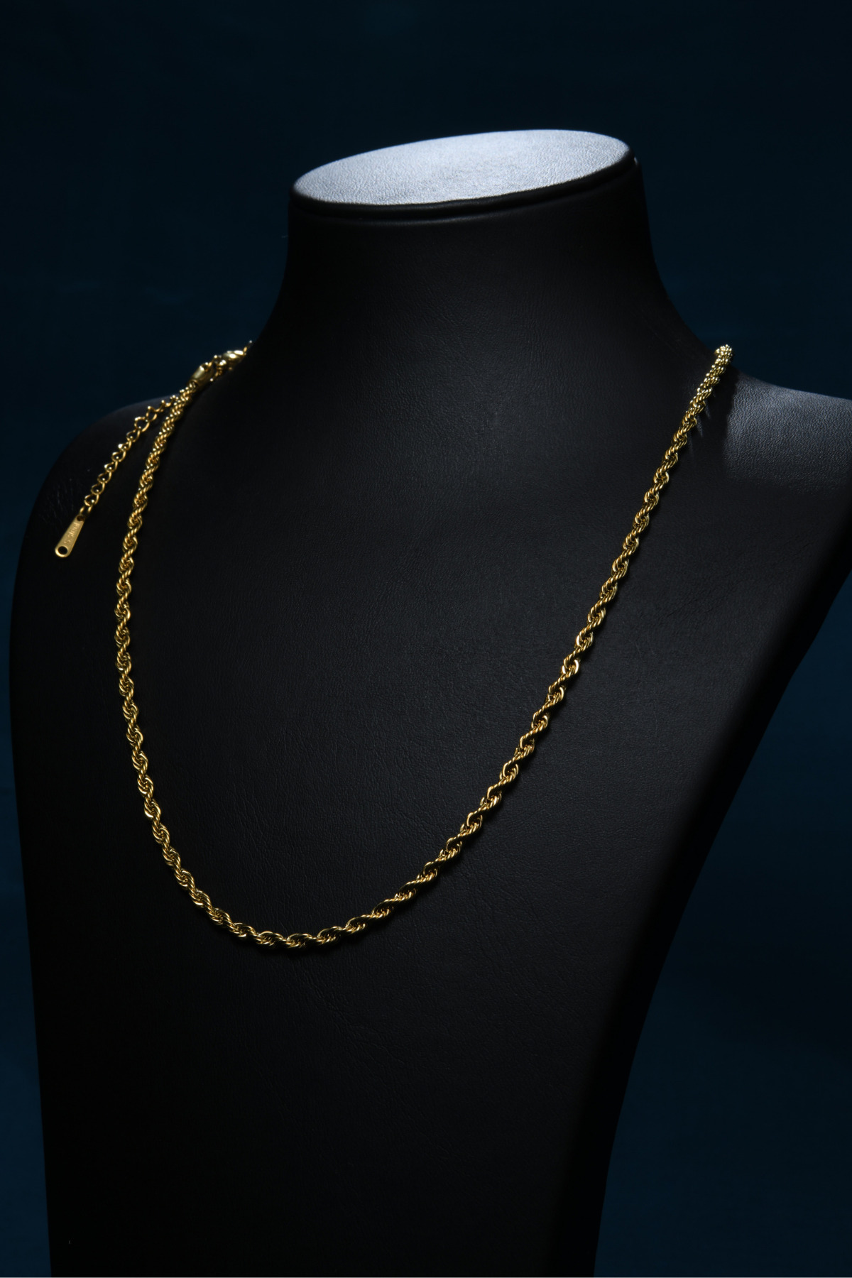 Burgu Model Unisex Çelik Zincir Kolye 3 Mm